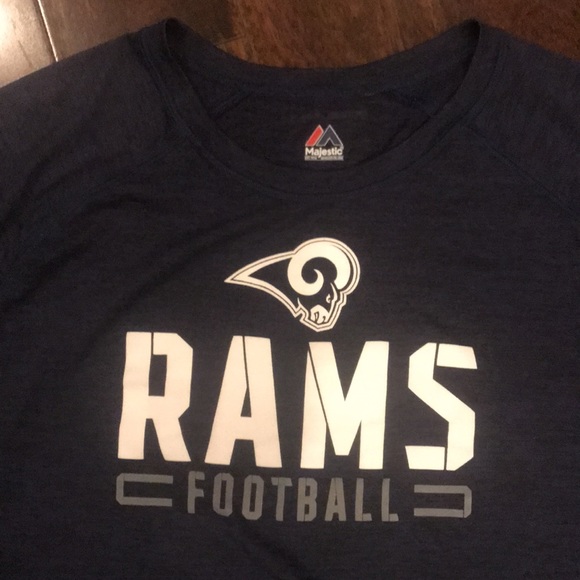 Rams Football Long Sleeve Shirt Sz XL - Picture 4 of 7